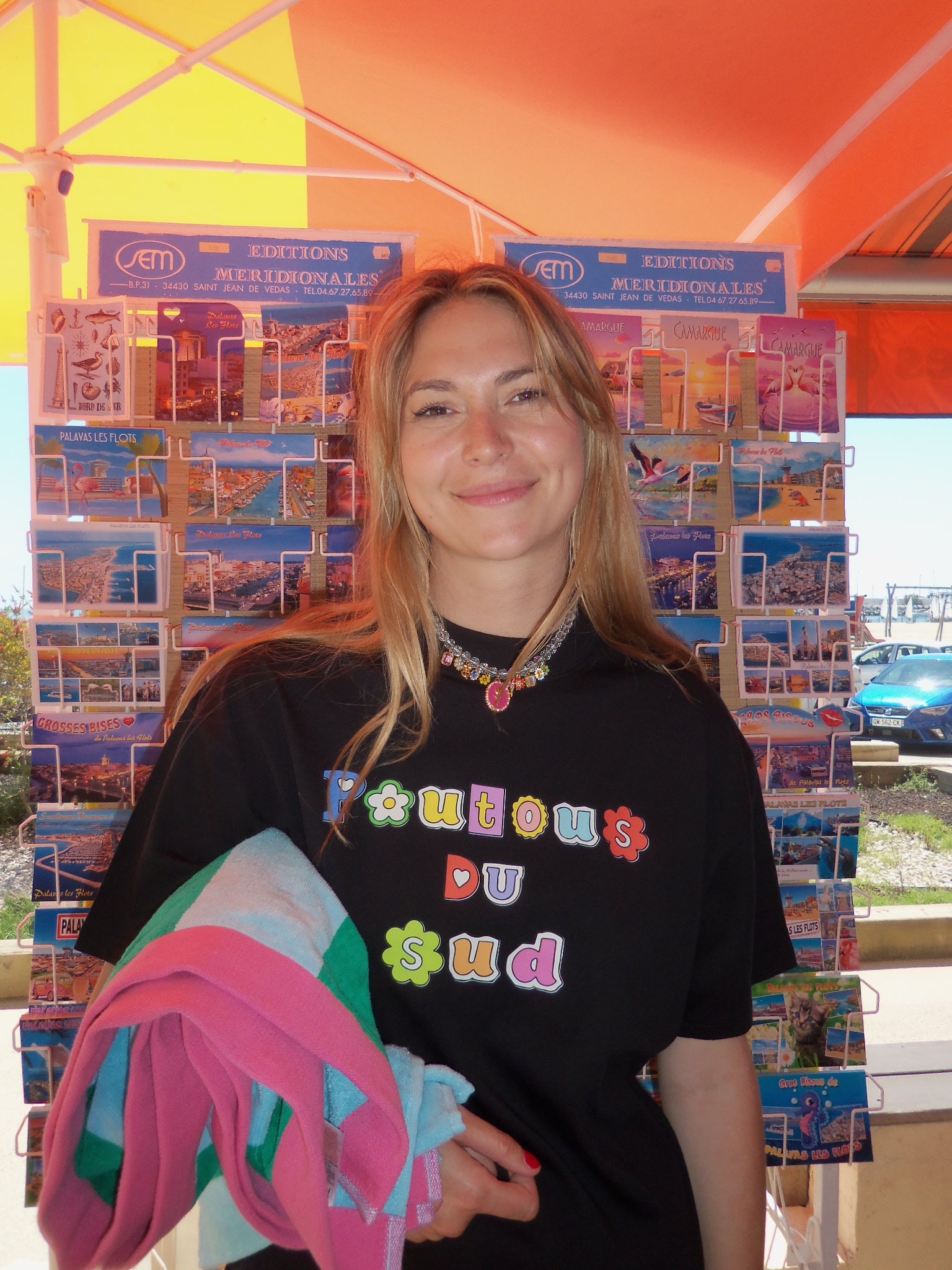 T-SHIRT POUTOUS DU SUD BLACK