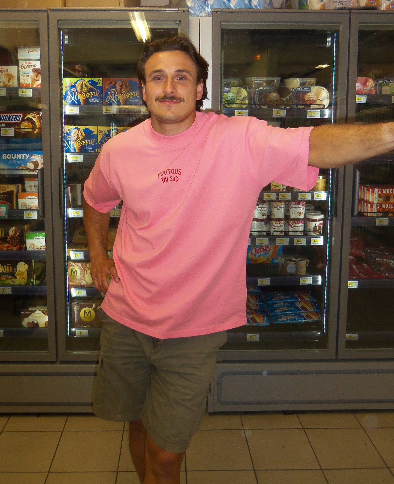 T-SHIRT ÉTOILE PINK