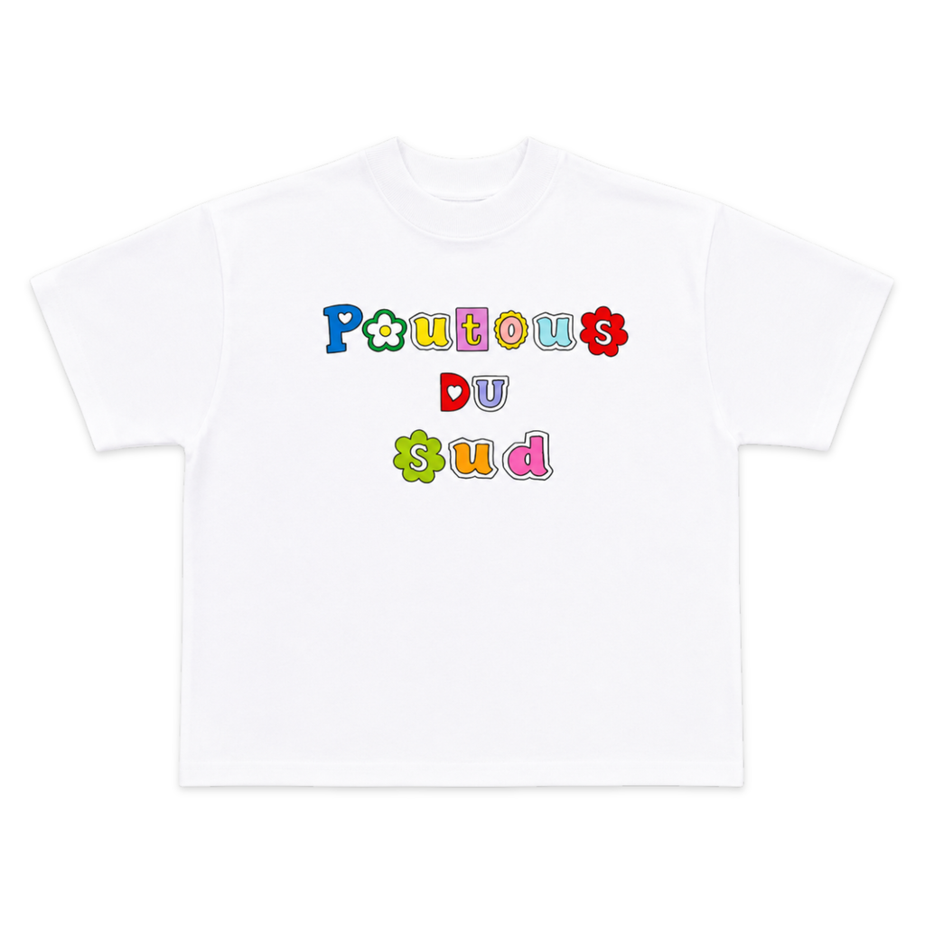 T-SHIRT POUTOUS DU SUD WHITE