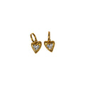 PAIRE COEUR STRASS