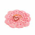 BAGUE COEUR ROSE