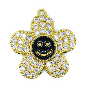 LA PAMPILLE SMILEY NOIR