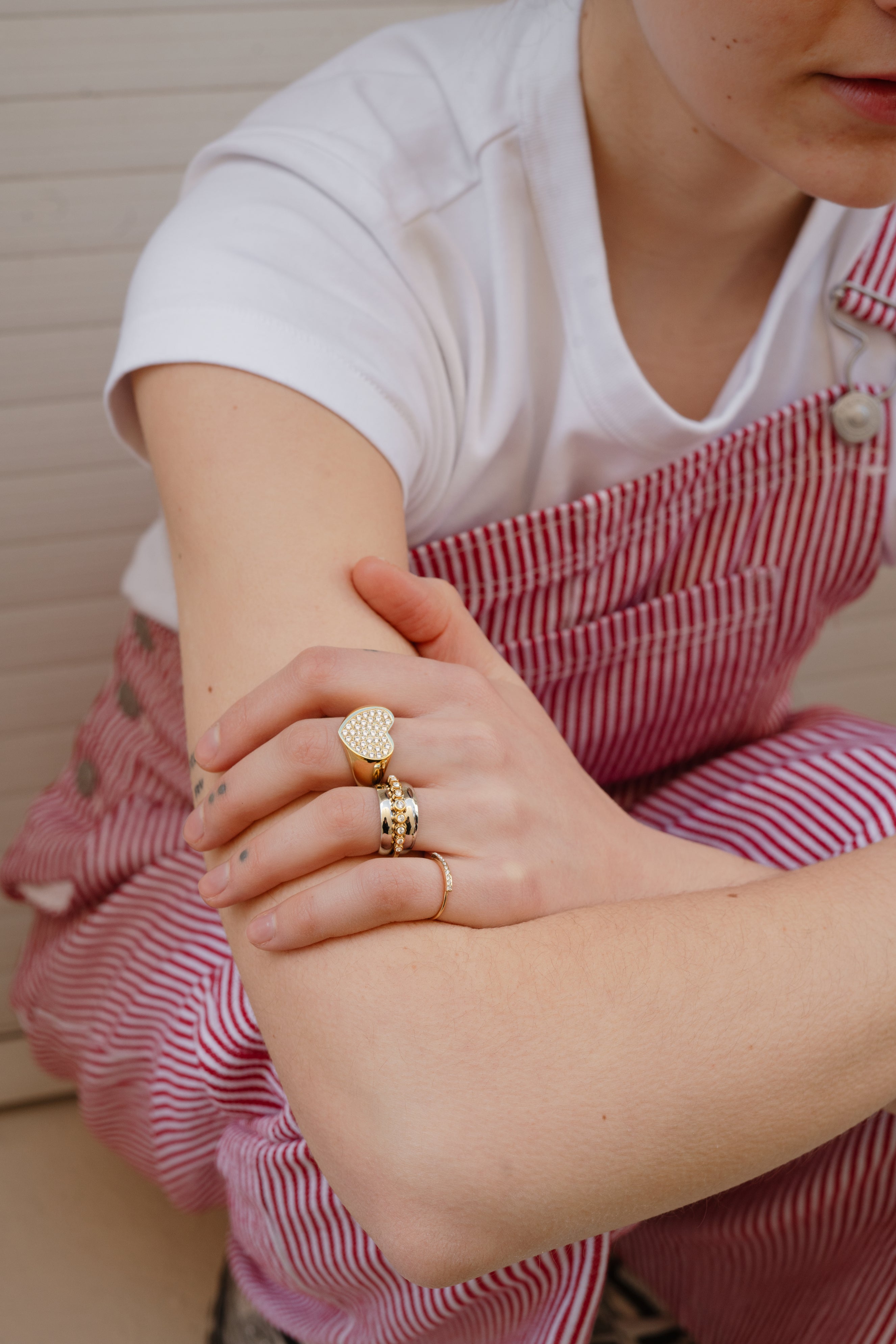 BAGUE DÉGAINE DORÉE
