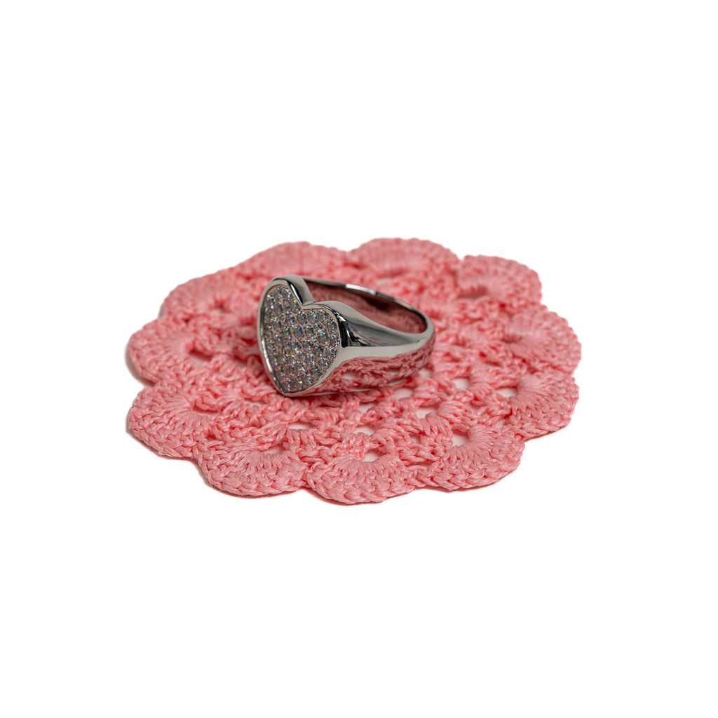 BAGUE DÉGAINE ARGENTÉE