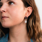 PAIRE POUTOU ARGENTÉE