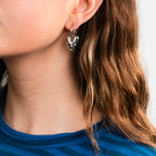 PAIRE HEART ARGENTÉ