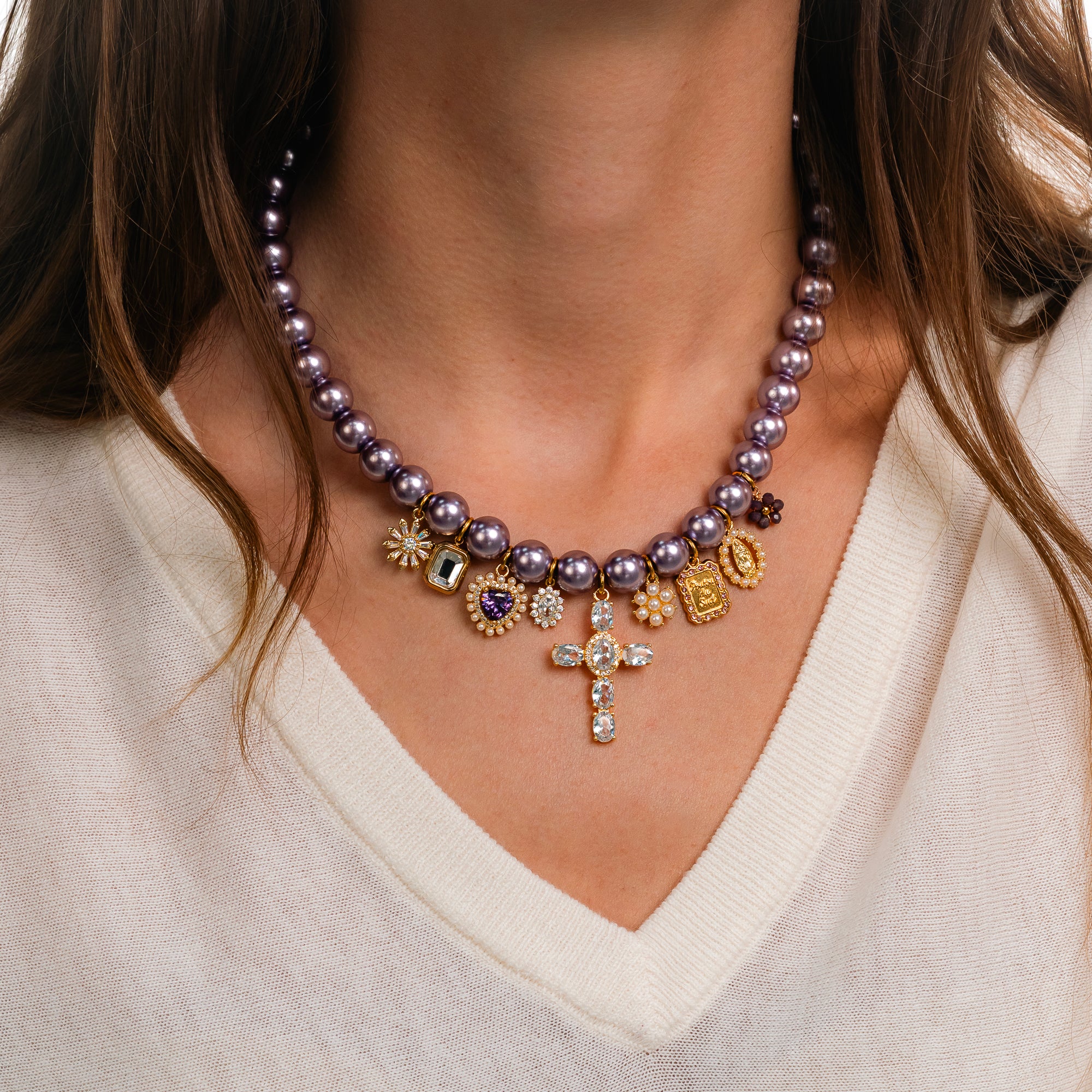 Fabrication collier en perles