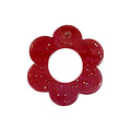 Pampille fleur rouge