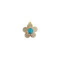 LA PETITE FLEUR SMILEY BLEUE