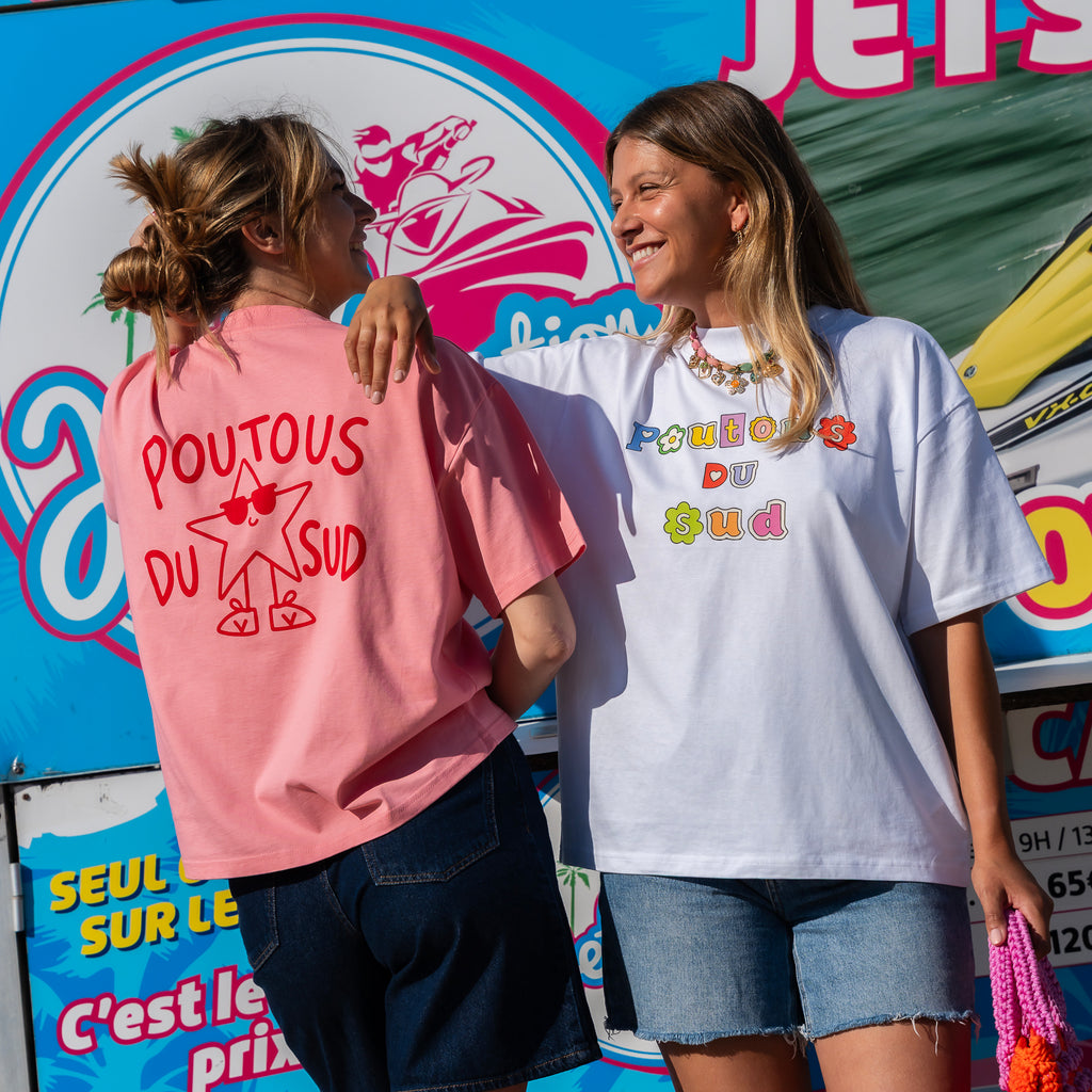 T-SHIRT POUTOUS DU SUD WHITE