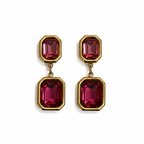 La Paire Strass Rose