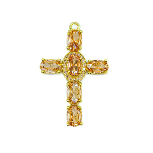 Pampille croix pêche