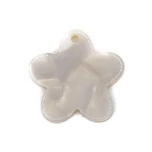 Pampille fleur blanche