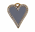 La Pampille Coeur Gris
