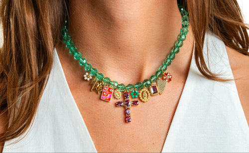 Collier PIERRES LAGON