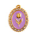 LA PAMPILLE TULIPE VIOLETTE